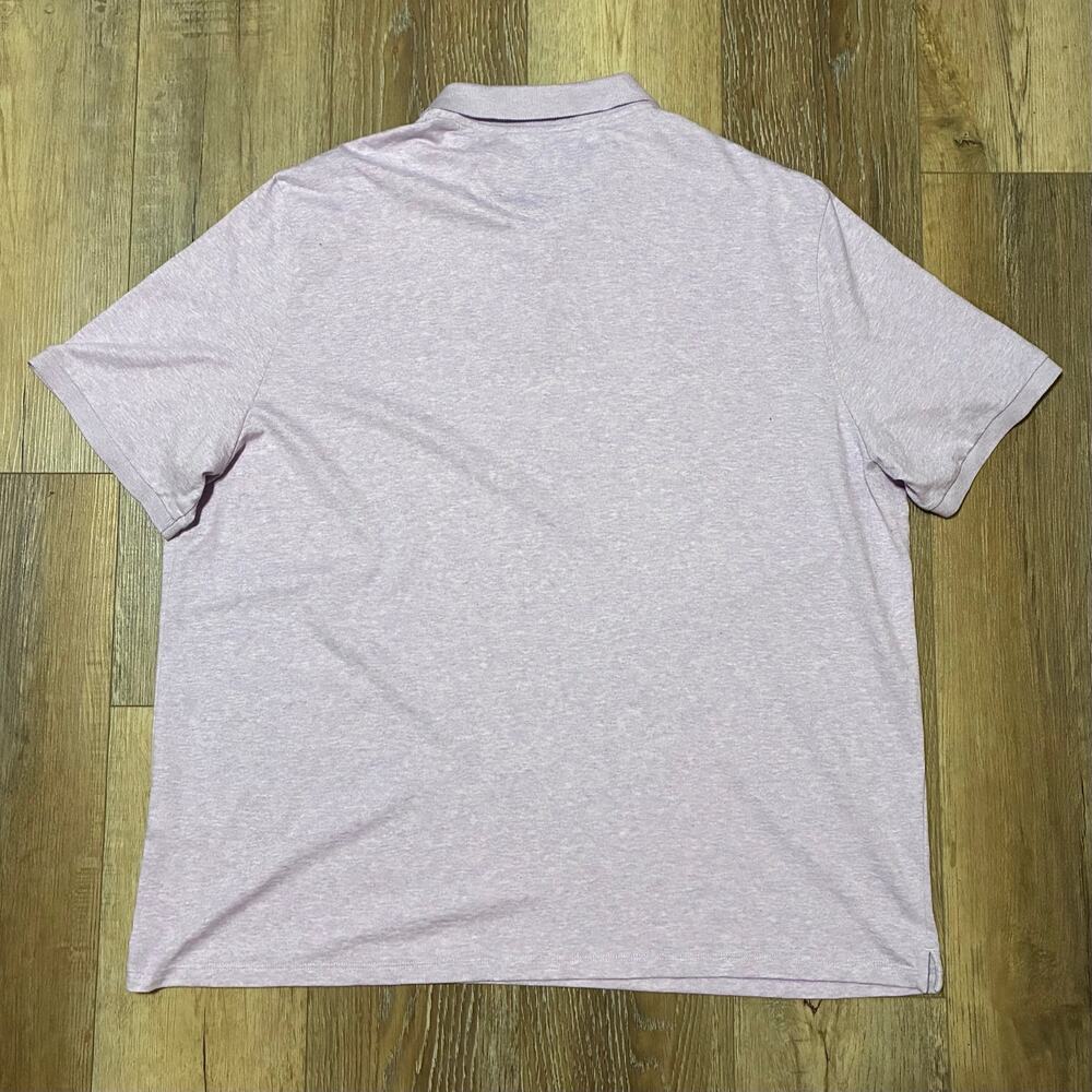 New Vineyard Vines Mens Edgartown Pique Polo Heather Purple XXL Whale Preppy - Picture 2 of 5
